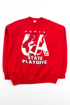 Vintage Pekin Dragons State Playoffs Sweatshirt (1996)