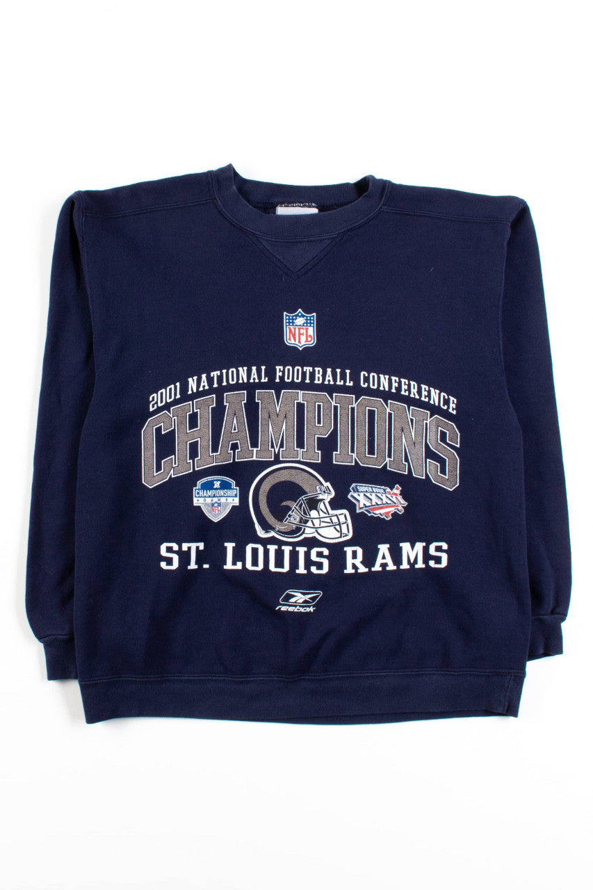 Vintage St. Louis Rams NFC Champions Sweatshirt