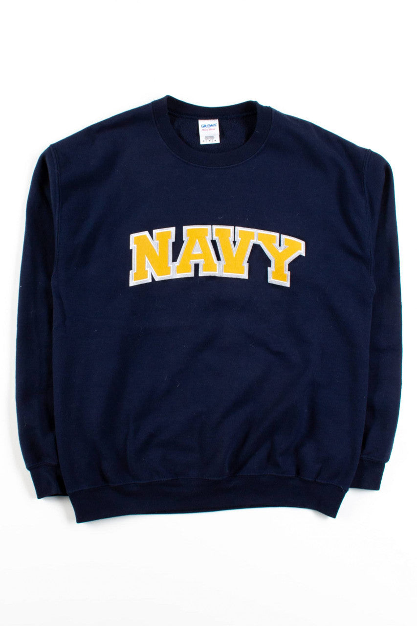 Vintage Navy Sweatshirt 1