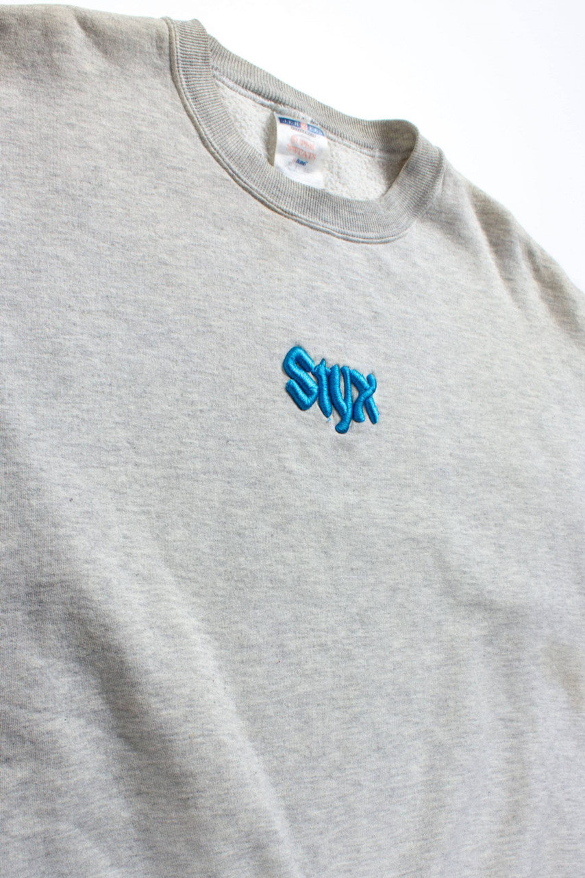 Vintage Embroidered Styx Sweatshirt
