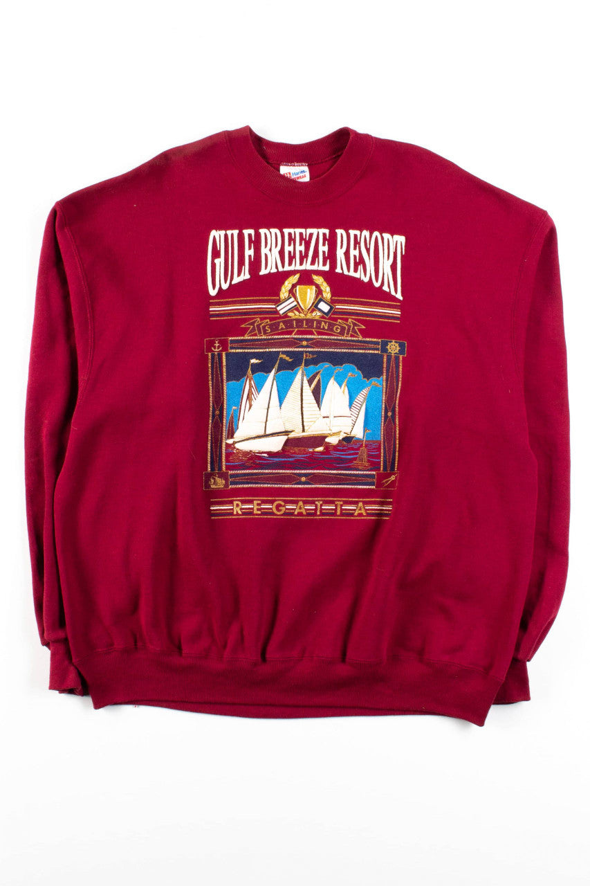 Vintage Gulf Breeze Resort Sweatshirt