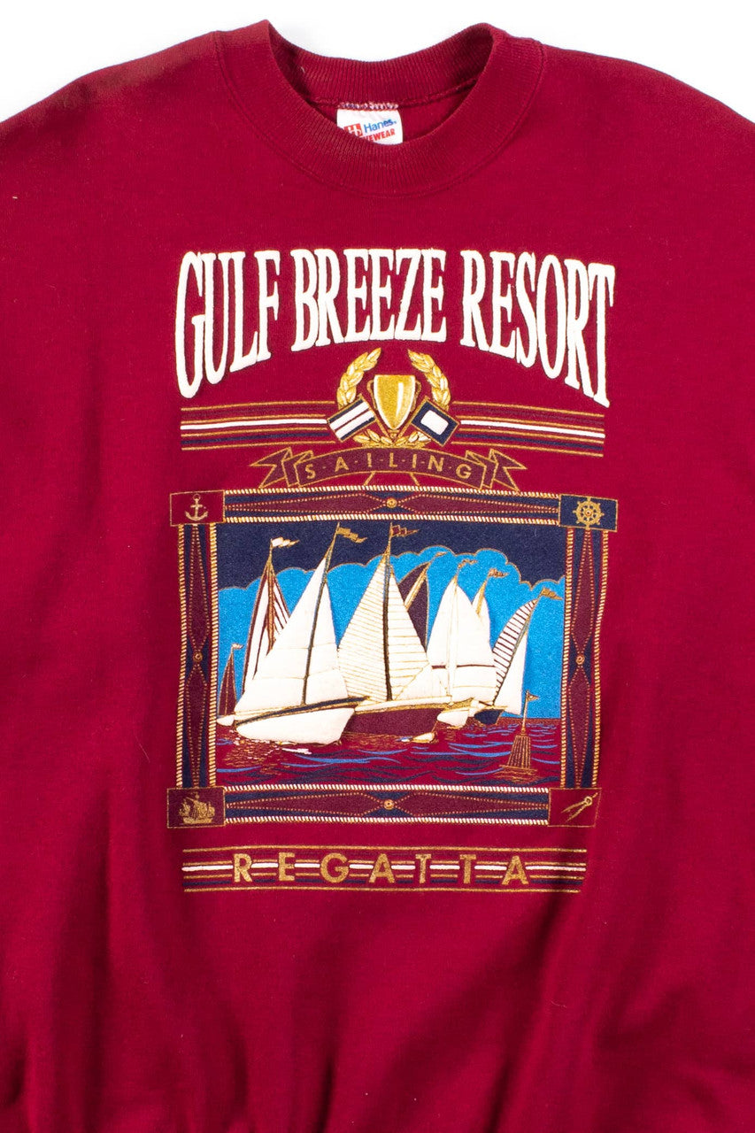 Vintage Gulf Breeze Resort Sweatshirt