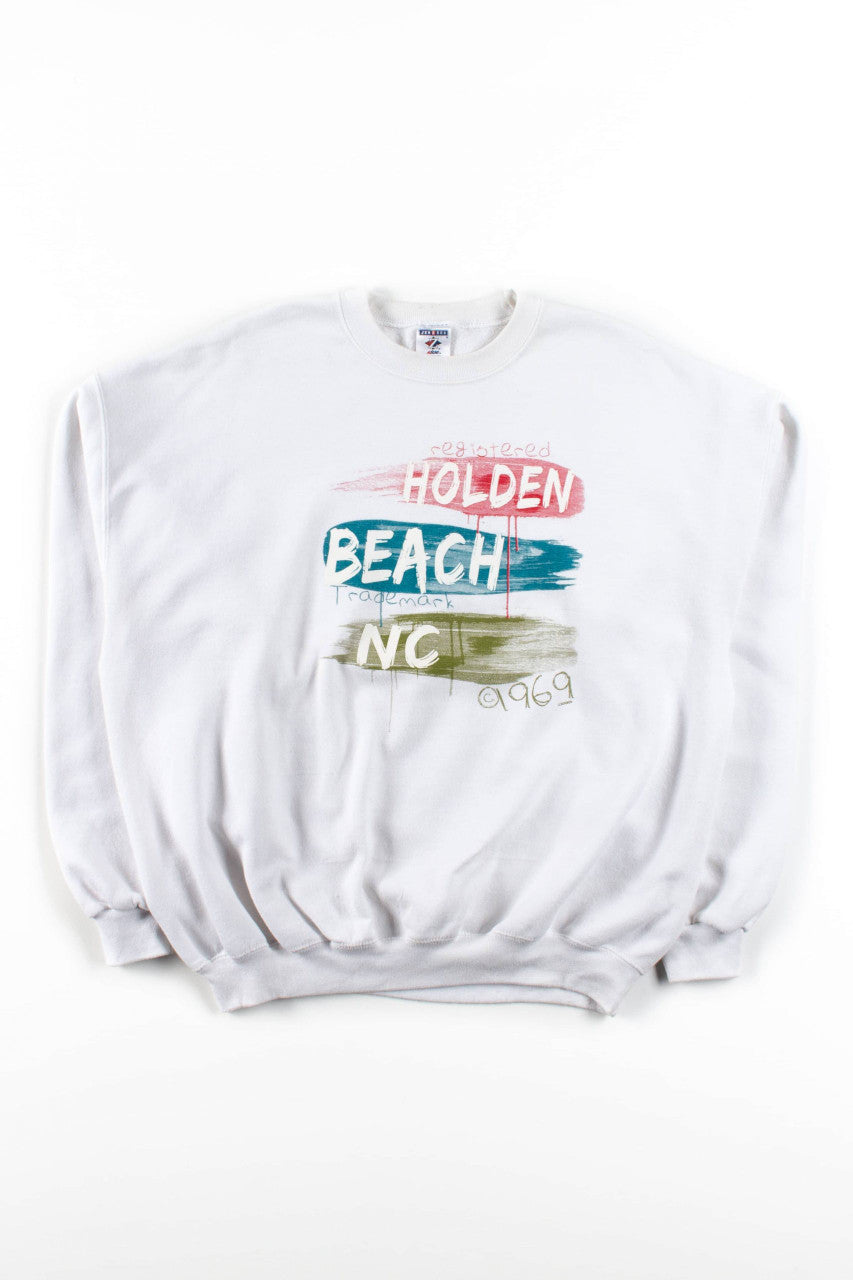 Vintage Holden Beach, NC Sweatshirt