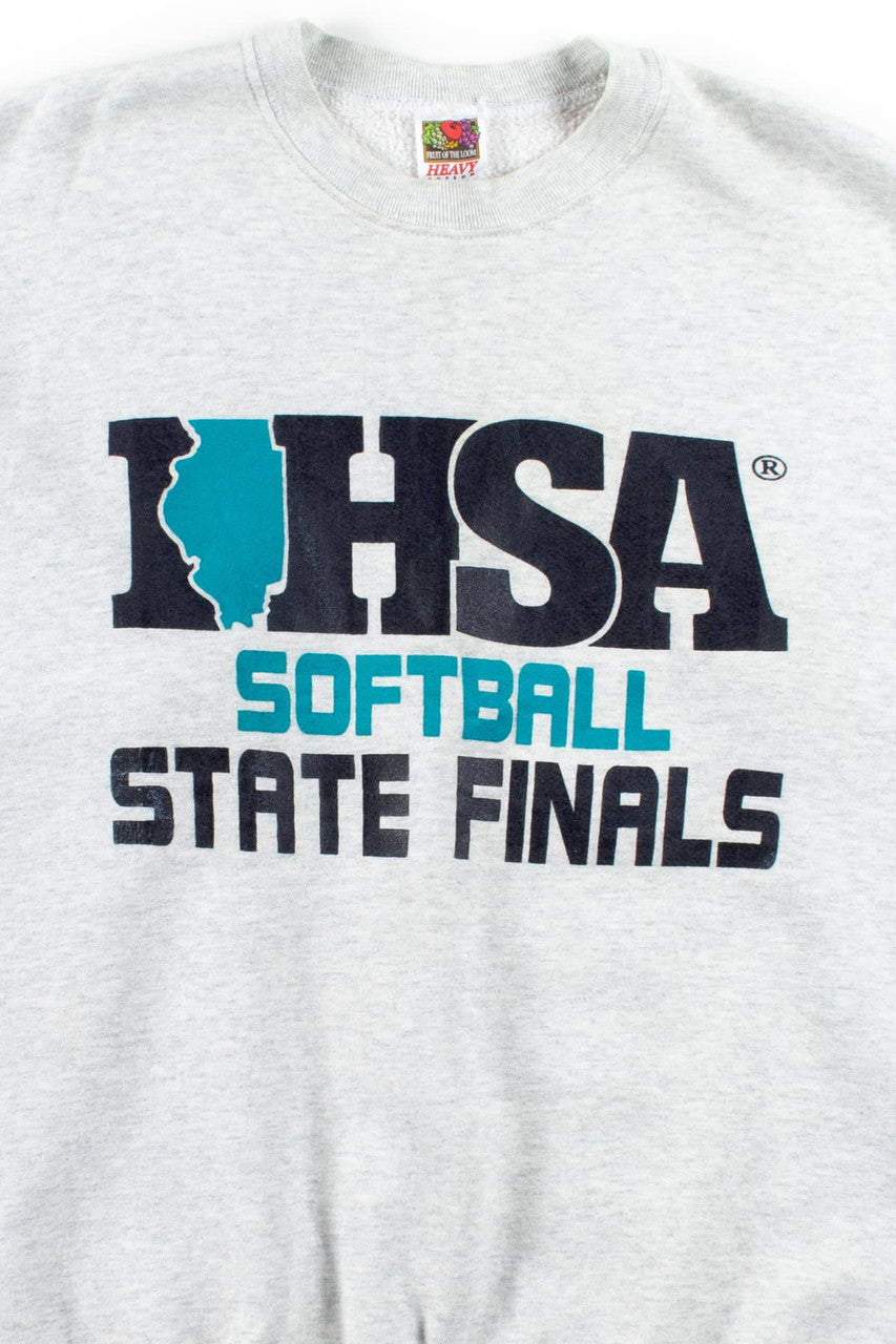 Vintage IHSA Softball State Finals Sweatshirt