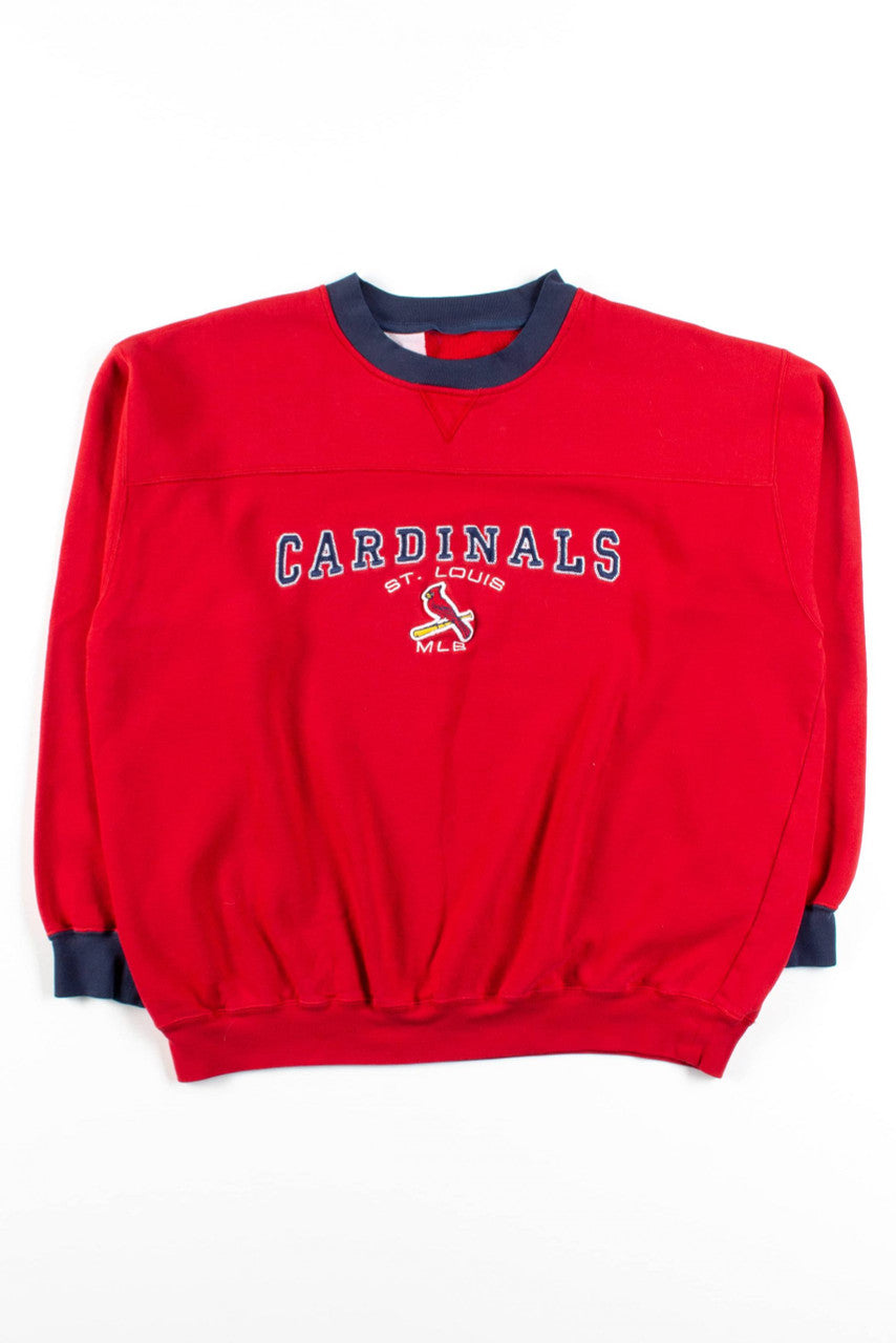 Vintage St. Louis Cardinals Embroidered Sweatshirt