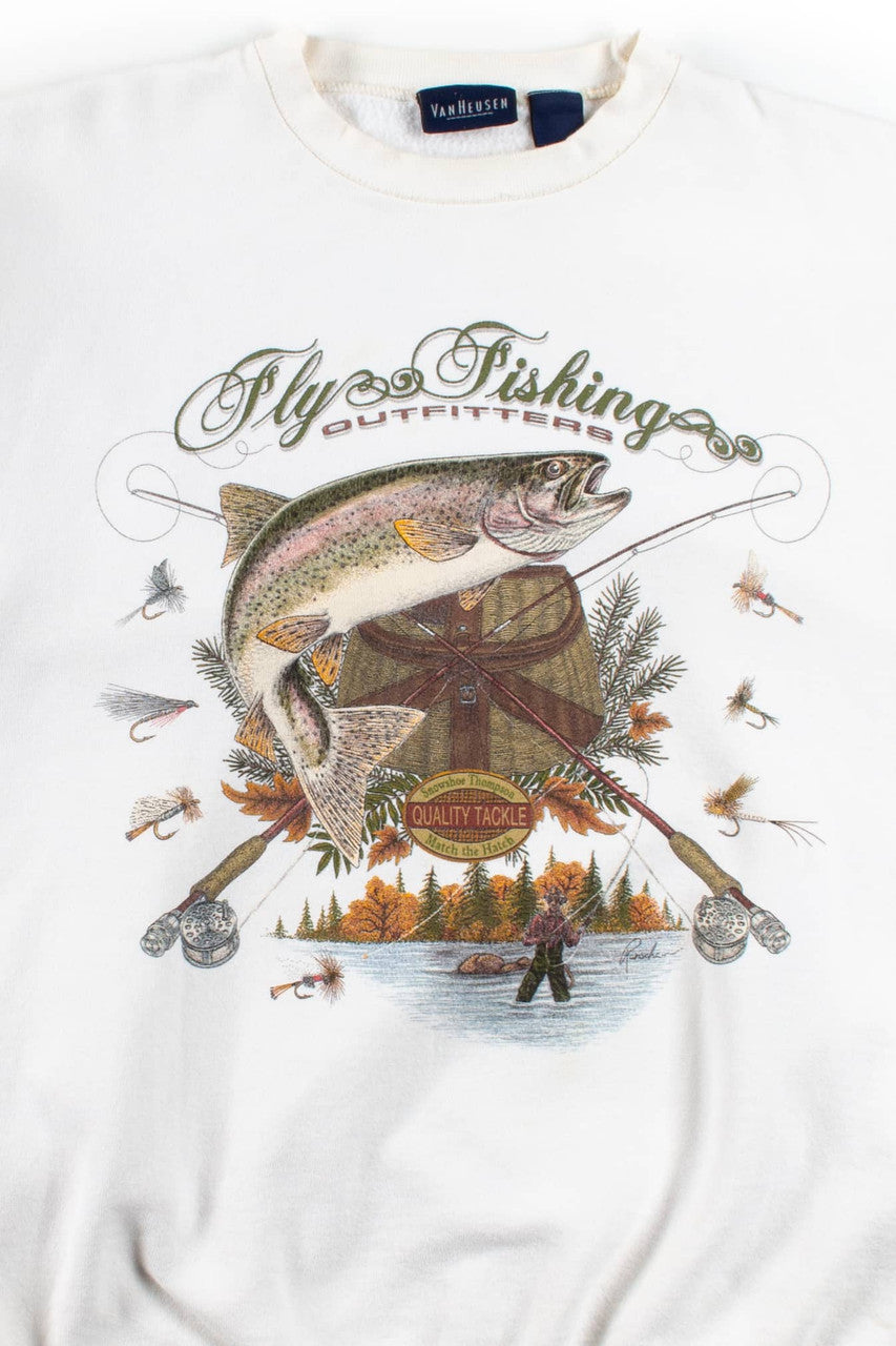 Vintage Fly Fishing Outfitters Sweatshirt