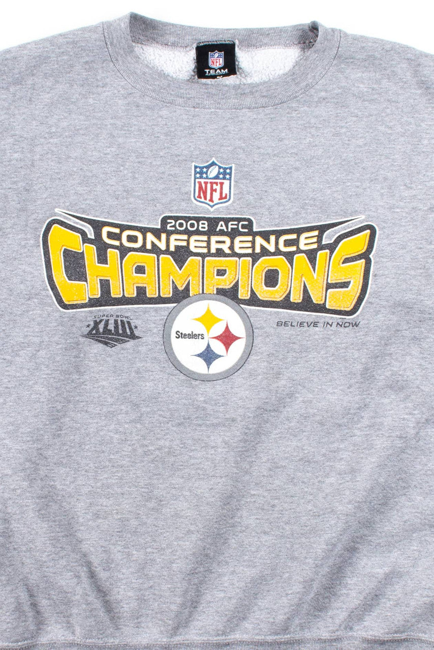 Pittsburgh Steelers 2008 AFC Champions Sweatshirt