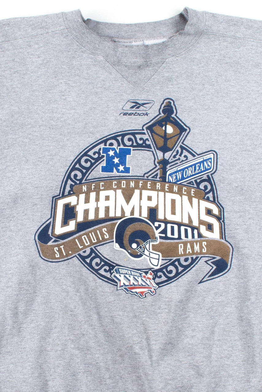 St. Louis Rams 2001 NFC Champions Sweatshirt