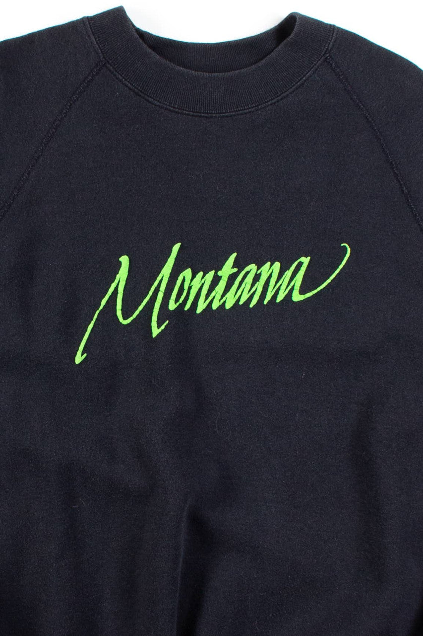 Vintage Neon Montana Sweatshirt