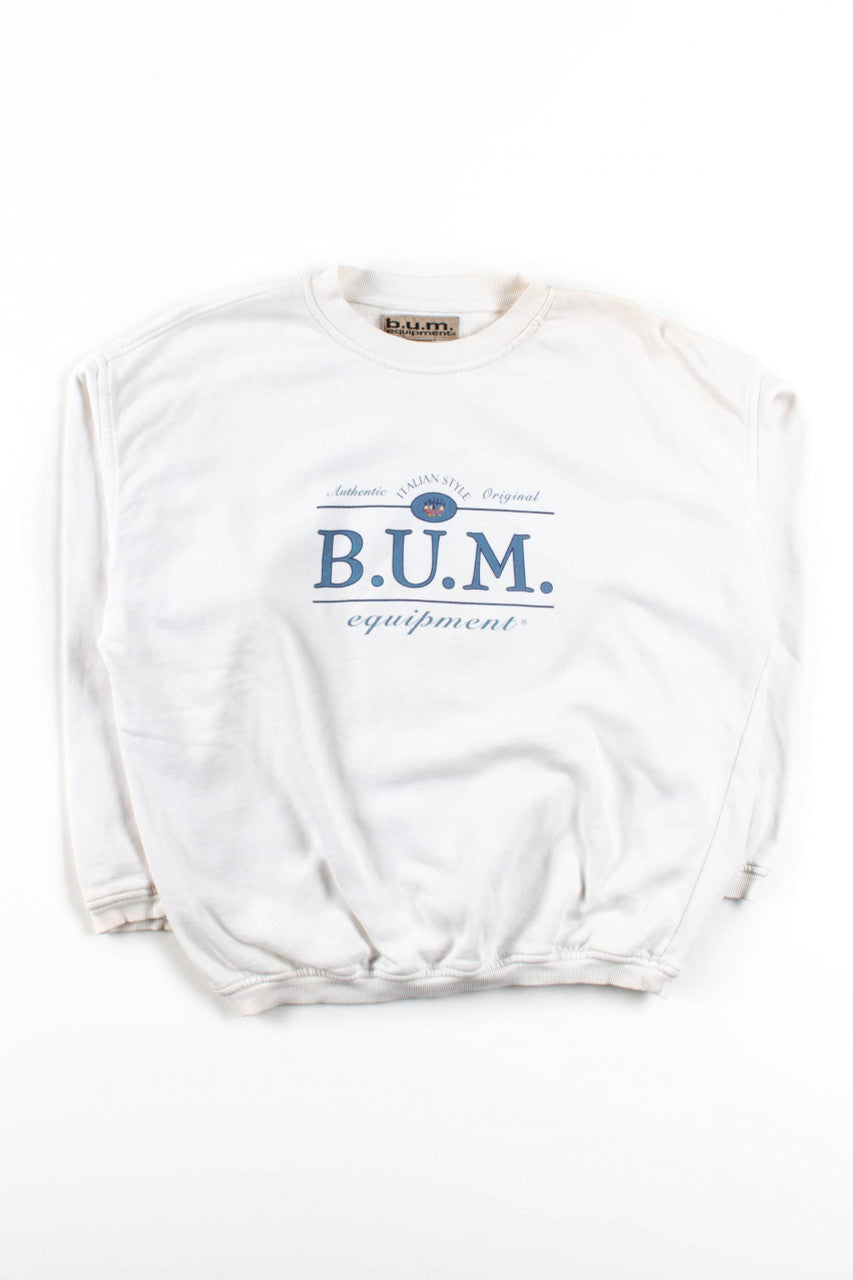 Vintage B.U.M. Equipment Italian Style Sweatshirt