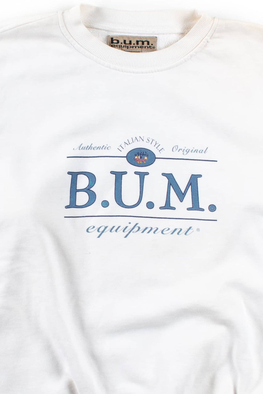 Vintage B.U.M. Equipment Italian Style Sweatshirt
