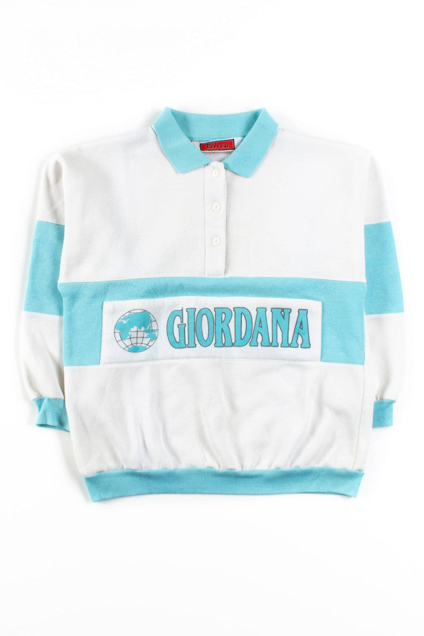 Vintage Giordana Polo Sweatshirt