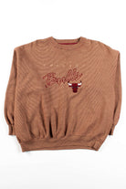 Vintage Chicago Bulls Two-Tone Embroidered Sweatshirt