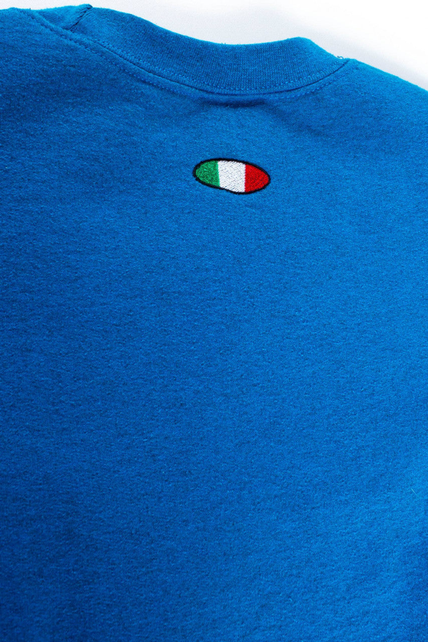 Bella Italia Flag Embroidered Sweatshirt