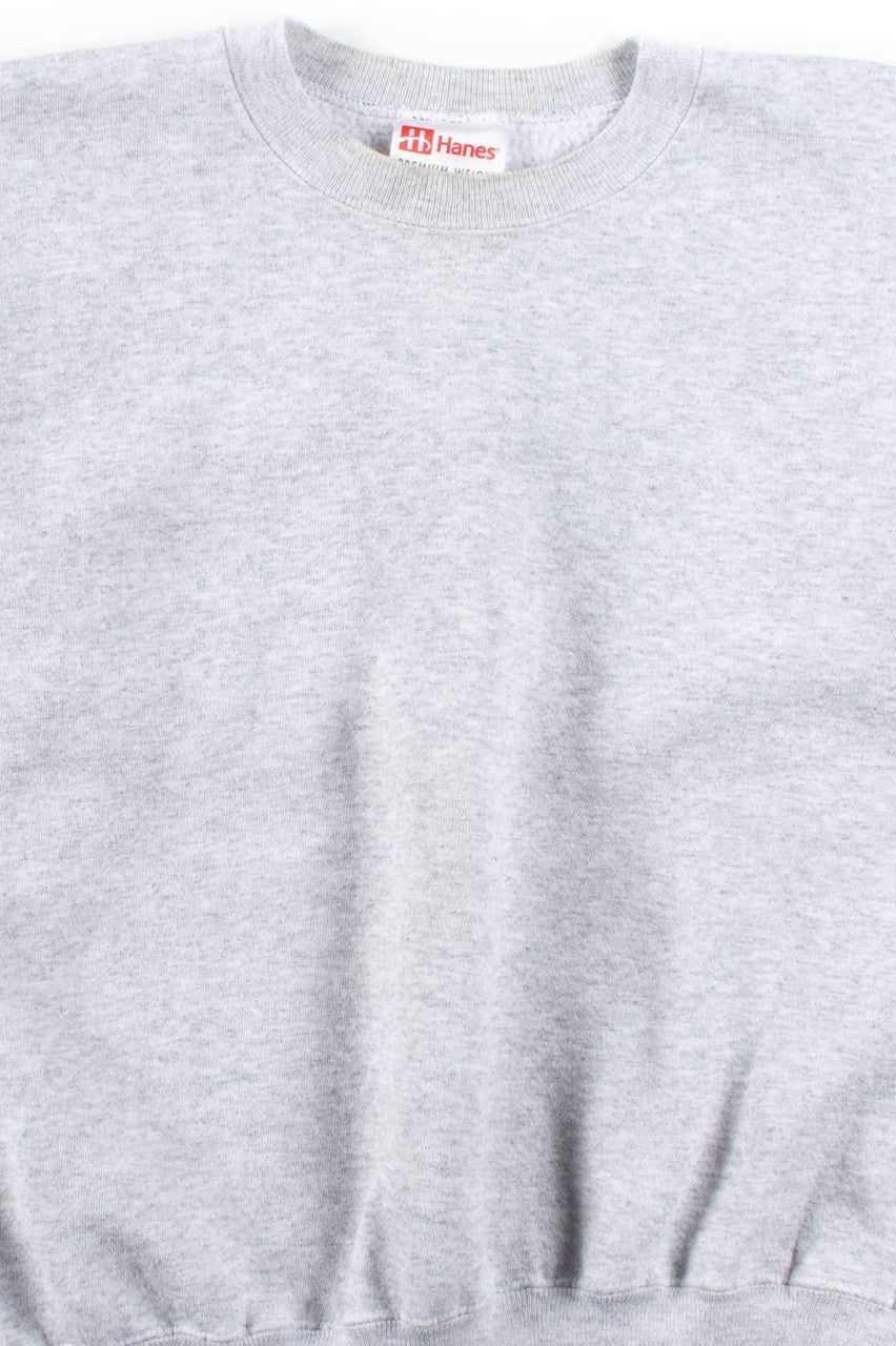Vintage Plain Grey Sweatshirt