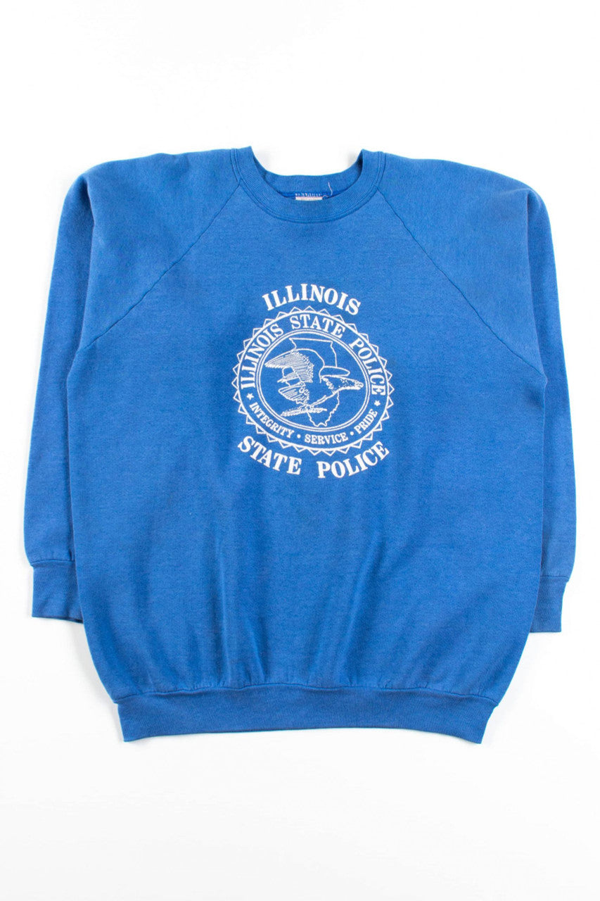 Vintage Illinois State Police Sweatshirt