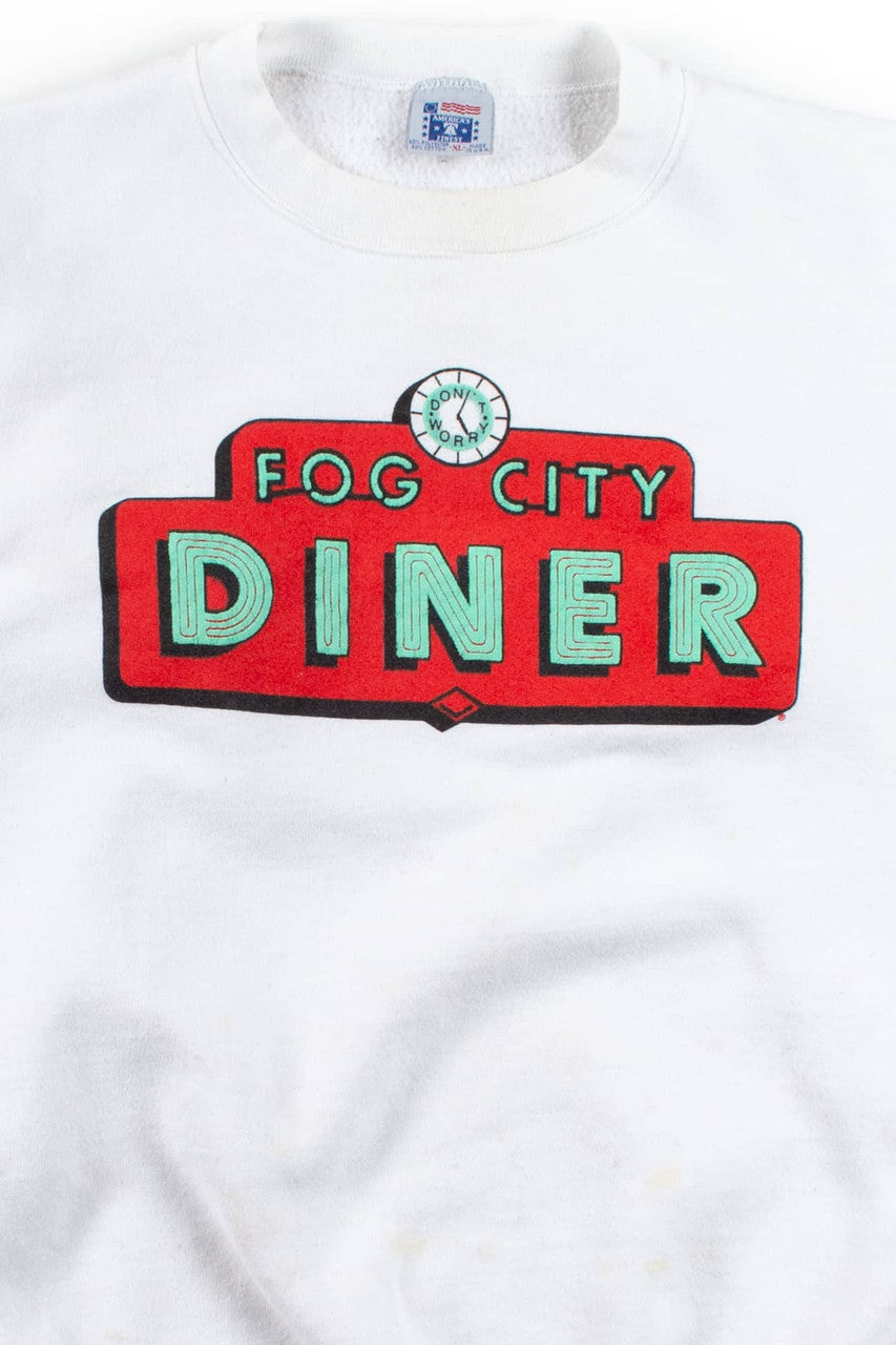 Vintage Fog City Diner Sweatshirt