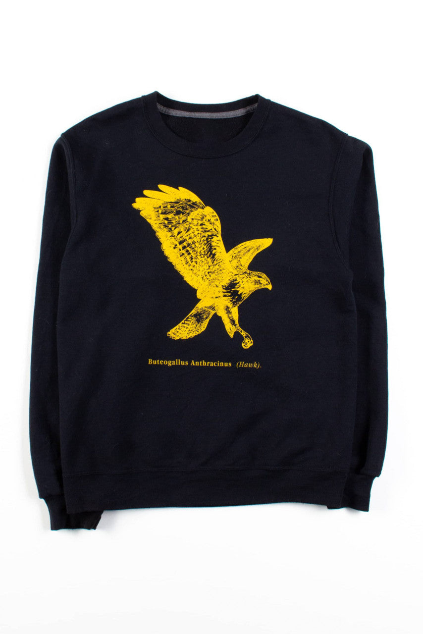 Ragstock Original Screen Print Hawk Sweatshirt (L)