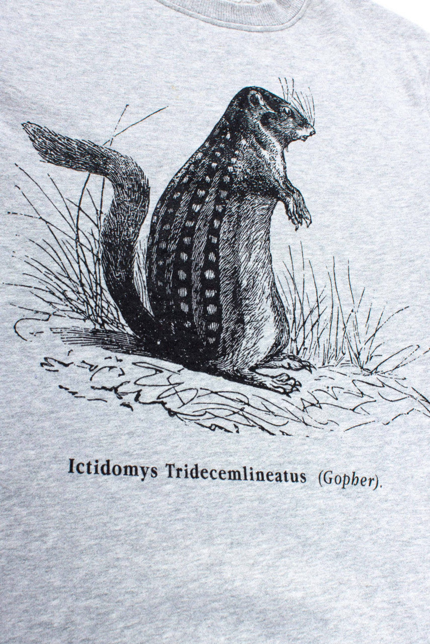 Ragstock Original Screen Print Gopher Sweatshirt (L)