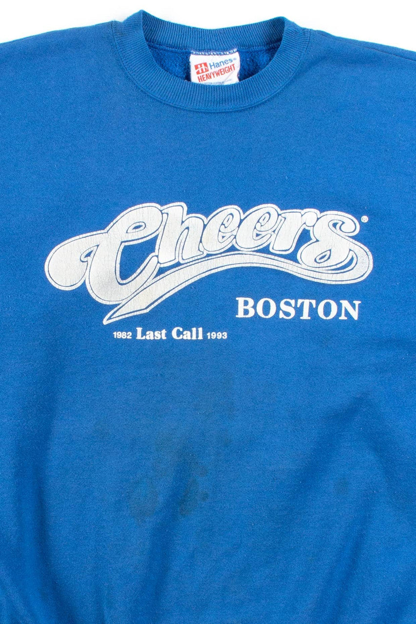 Cheers Last Call Vintage Sweatshirt (1993)