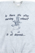 Life After Nursing School Vintage Sweatshirt