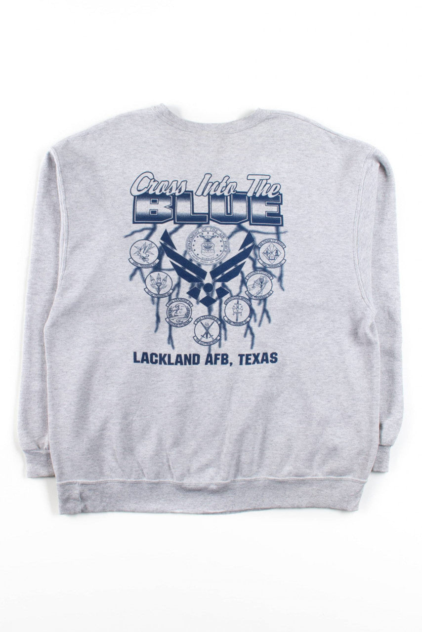 USAF Cross Into The Blue Sweatshirt
