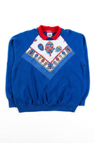 Vintage Masks Collared Sweatshirt
