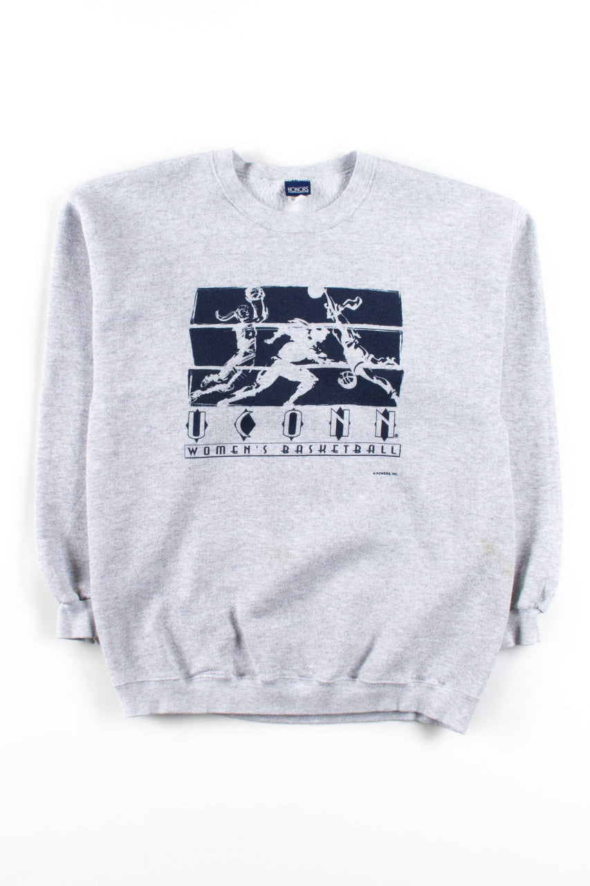 Vintage UConn Women's Basketball Sweatshirt