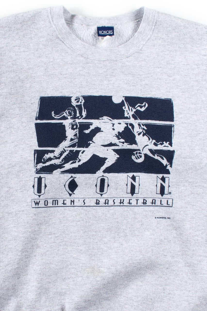 Vintage UConn Women's Basketball Sweatshirt