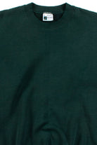 Vintage Dark Green Plain Sweatshirt