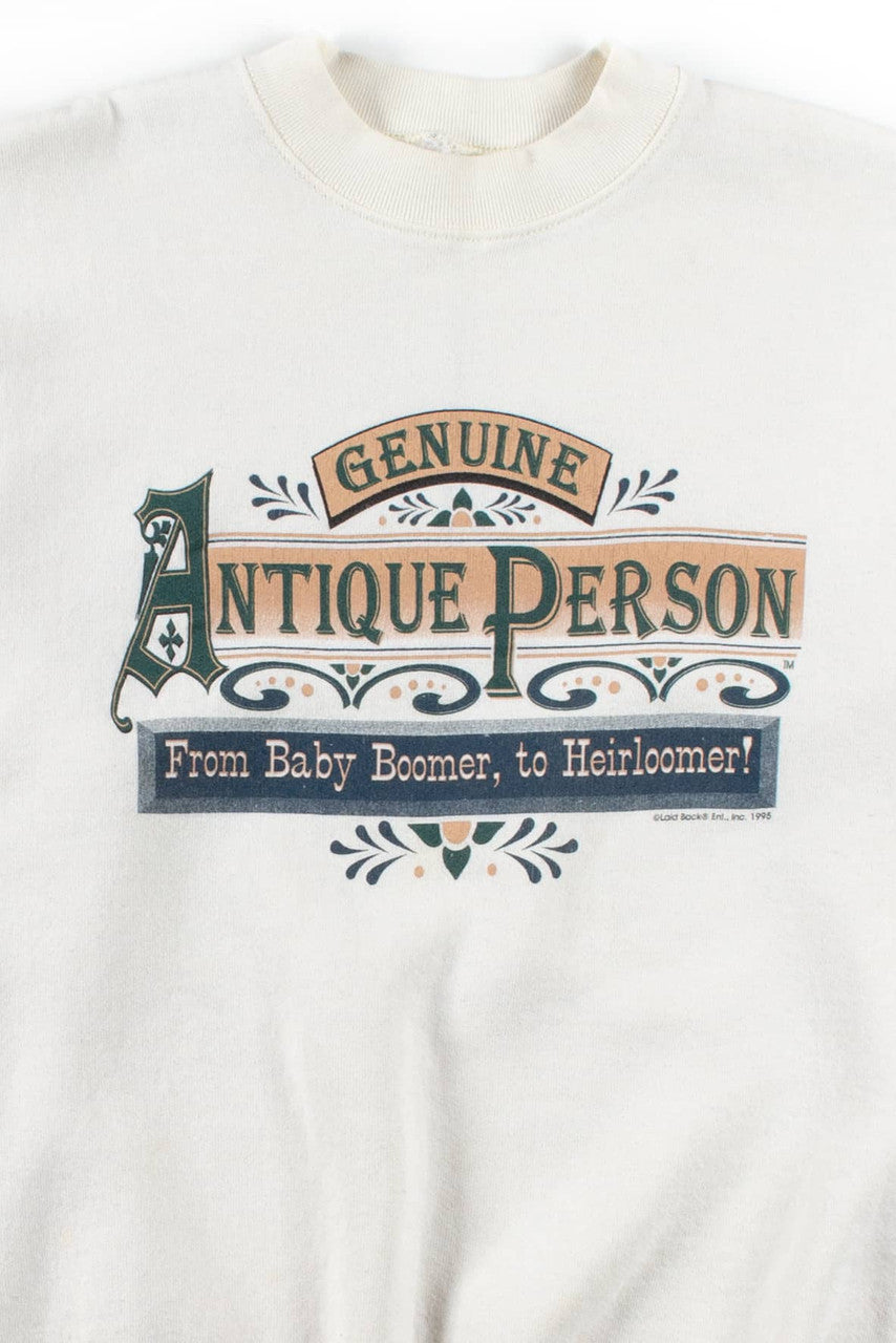 Genuine Antique Person Vintage Sweatshirt (1995)