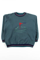 Vintage Dunlop Tires Embroidered Sweatshirt