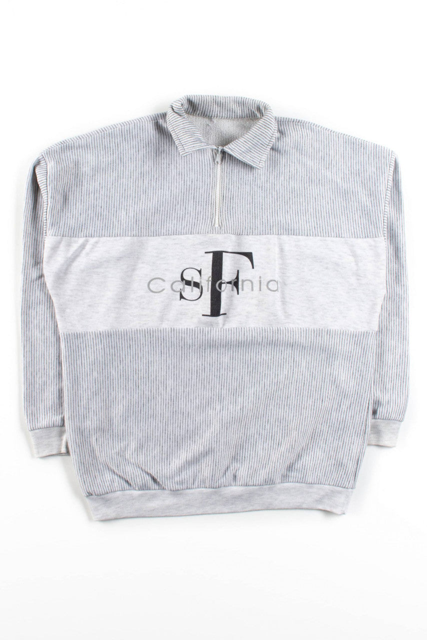 Vintage SF California Quarter Zip Sweatshirt