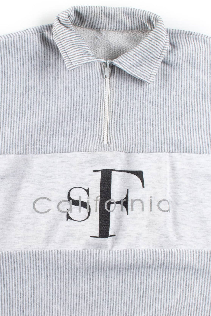 Vintage SF California Quarter Zip Sweatshirt