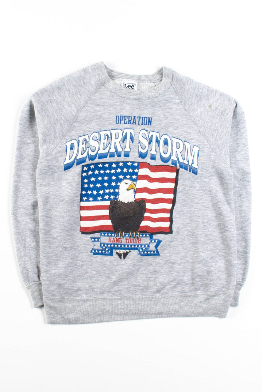 Vintage Desert Storm Hang Tough Sweatshirt (1991)