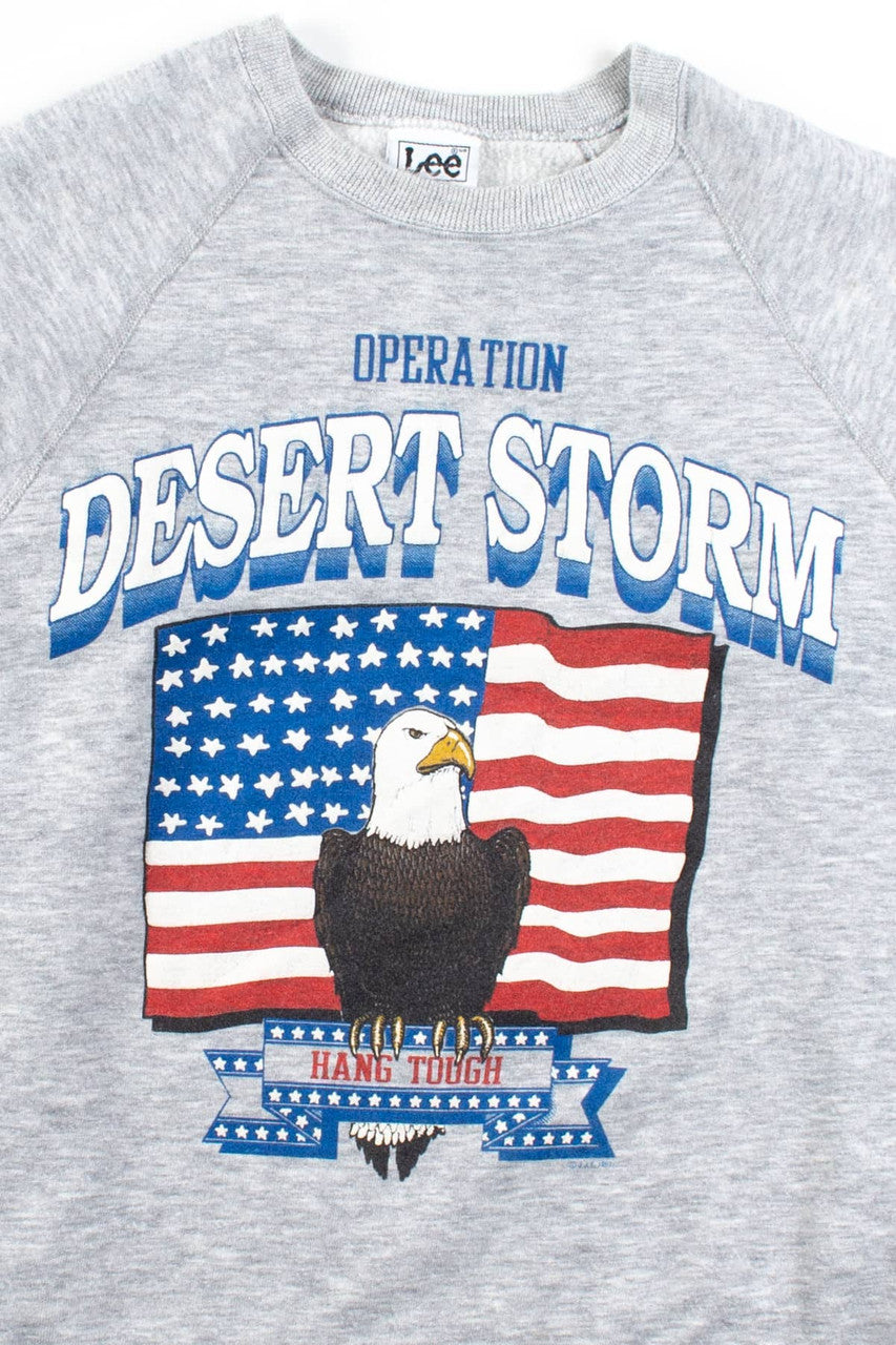 Vintage Desert Storm Hang Tough Sweatshirt (1991)