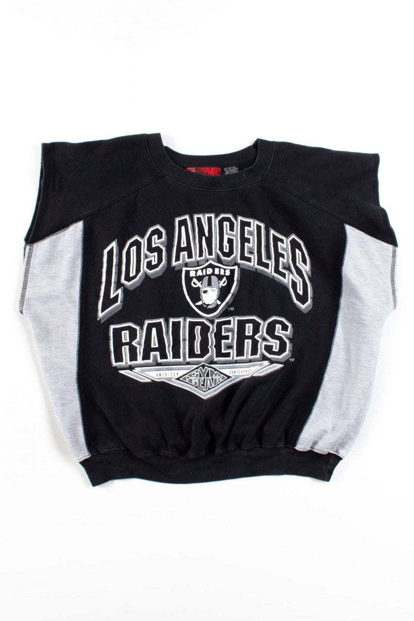 Vintage L.A. Raiders Sleeveless Gym Sweatshirt