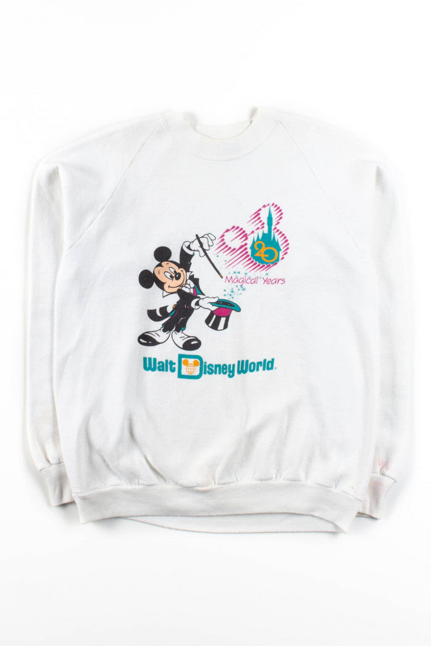 Walt Disney World 20th Anniversary Vintage Sweatshirt (1991)