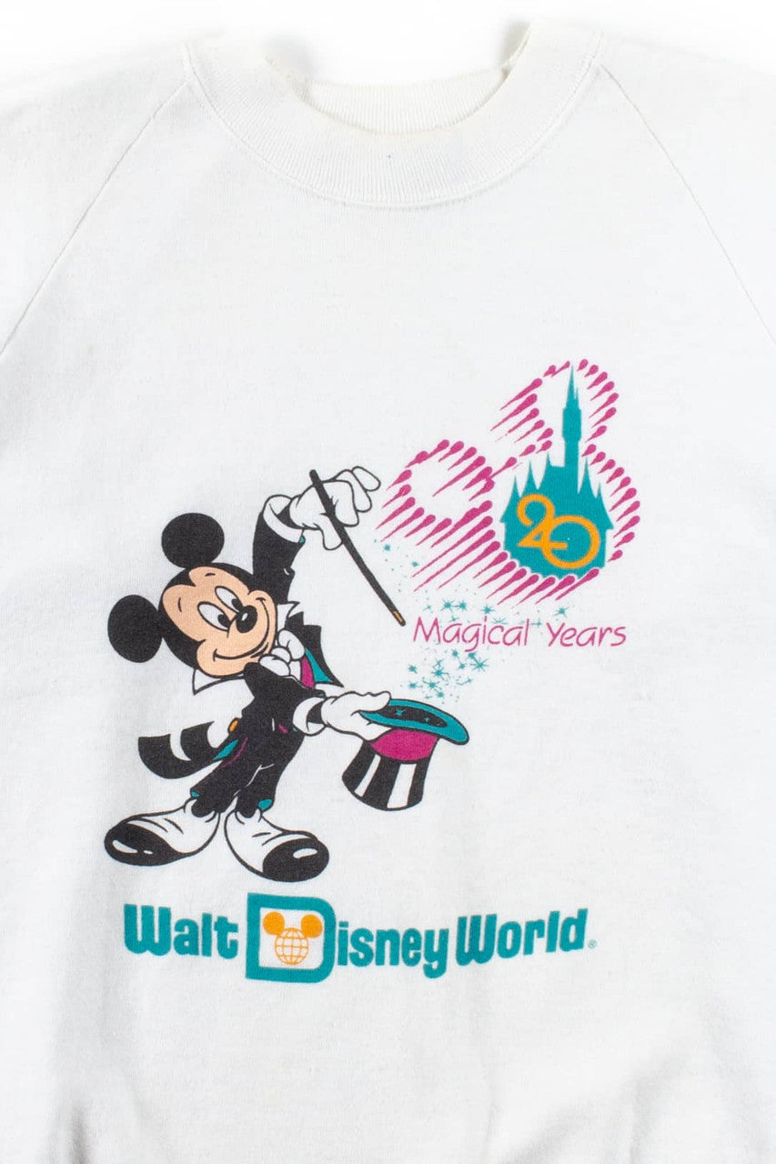 Walt Disney World 20th Anniversary Vintage Sweatshirt (1991)