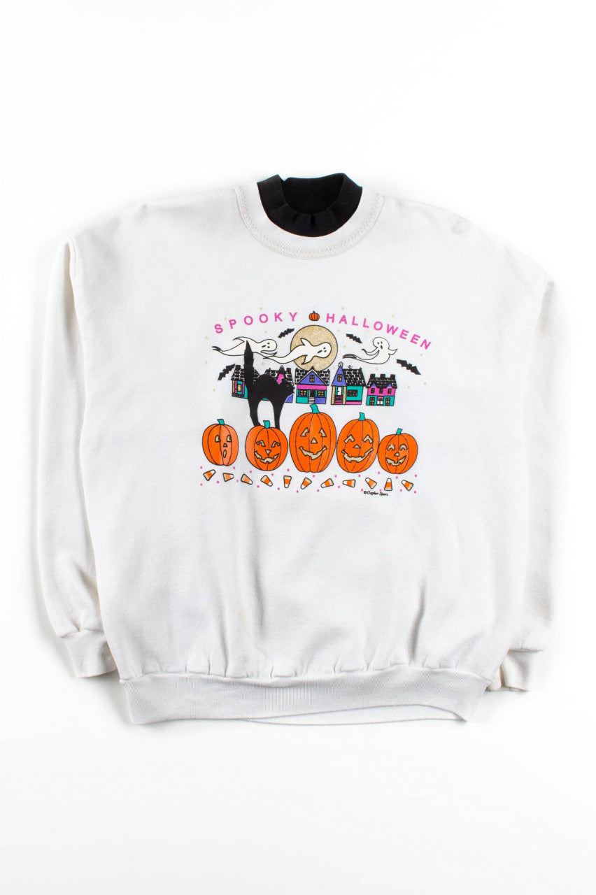 Vintage Spooky Halloween Sweatshirt