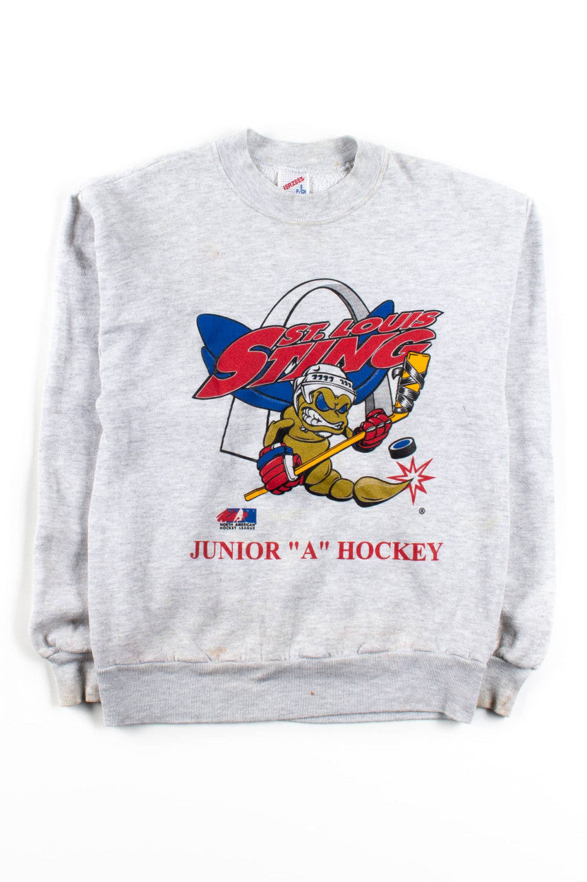 Vintage St. Louis Sting Junior Hockey Sweatshirt