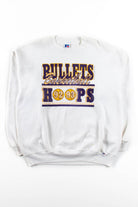 Vintage Bullets Basketball Hoops Sweatshirt (1992)
