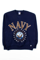 Vintage Navy Sweatshirt 2