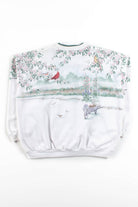 Vintage Garden Cardigan Sweatshirt