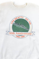 Vintage USS Beatty 50th Anniversary Sweatshirt (1995)