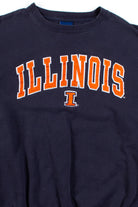 Embroidered University Of Illinois Sweatshirt
