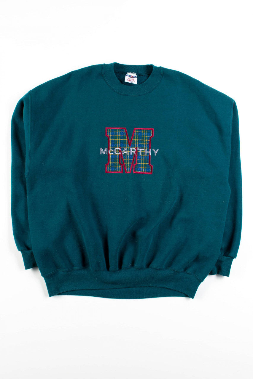 Vintage McCarthy 'M' Sweatshirt