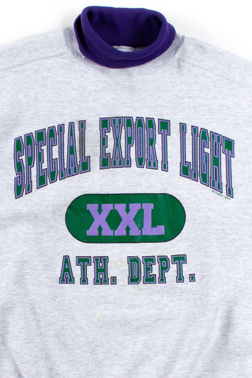 Special Export Light Vintage Turtleneck Sweatshirt