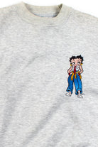 Vintage Embroidered Betty Boop Sweatshirt