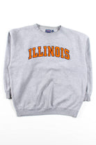 Vintage Grey Illinois Sweatshirt